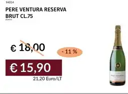 Prezzemolo e Vitale Pere ventura reserva brut offerta
