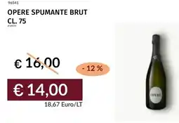 Prezzemolo e Vitale Opere spumante brut offerta