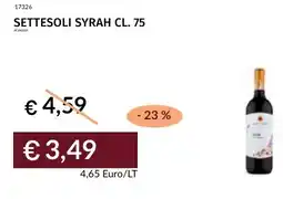Prezzemolo e Vitale Settesoli syrah offerta