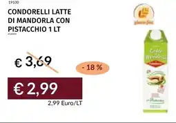 Prezzemolo e Vitale Condorelli latte di mandorla con pistacchio offerta
