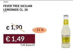 Prezzemolo e Vitale Fever tree sicilian lemonade offerta