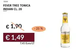 Prezzemolo e Vitale Fever tree tonica indian offerta