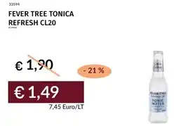 Prezzemolo e Vitale Fever tree tonica refresh offerta