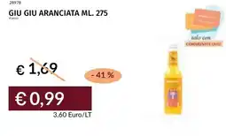Prezzemolo e Vitale Giu giu aranciata offerta
