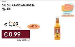 Prezzemolo e Vitale Giu giu aranciata rossa offerta