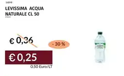 Prezzemolo e Vitale Levissima acqua naturale offerta