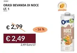 Prezzemolo e Vitale Orasi bevanda di noce offerta