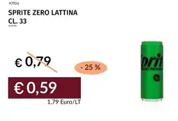 Prezzemolo e Vitale Sprite zero lattina offerta