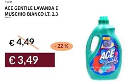 Prezzemolo e Vitale Ace gentile lavanda e muschio bianco offerta