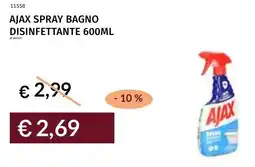 Prezzemolo e Vitale Ajax spray bagno disinfettante offerta