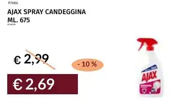 Prezzemolo e Vitale Ajax spray candeggina offerta
