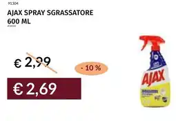 Prezzemolo e Vitale Ajax spray sgrassatore offerta