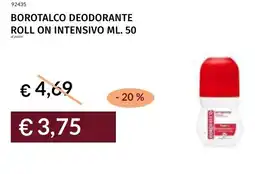 Prezzemolo e Vitale Borotalco deodorante roll on intensivo offerta