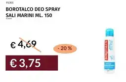 Prezzemolo e Vitale Borotalco deo spray sali marini offerta