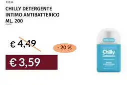 Prezzemolo e Vitale Chilly detergente intimo antibatterico offerta