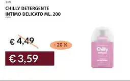 Prezzemolo e Vitale Chilly detergente intimo delicato offerta
