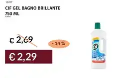 Prezzemolo e Vitale Cif gel bagno brillante offerta