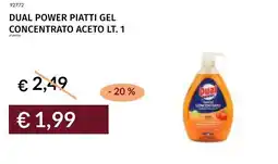 Prezzemolo e Vitale Dual power piatti gel concentrato aceto offerta