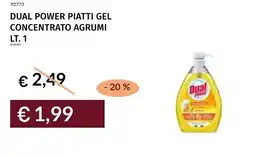 Prezzemolo e Vitale Dual power piatti gel concentrato agrumi offerta