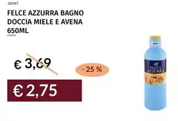 Prezzemolo e Vitale Felce azzurra bagno doccia miele e avena offerta