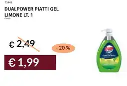Prezzemolo e Vitale Dualpower piatti gel limone offerta