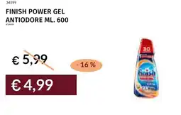 Prezzemolo e Vitale Finish power gel antiodore offerta