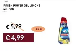 Prezzemolo e Vitale Finish power gel limone offerta