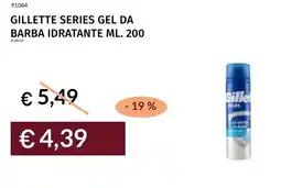 Prezzemolo e Vitale Gillette series gel da barba idratante offerta