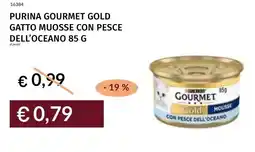 Prezzemolo e Vitale Purina gourmet gold gatto muosse con pesce dell'oceano offerta