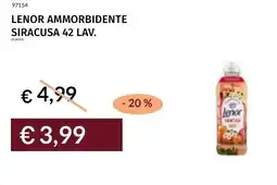 Prezzemolo e Vitale Lenor ammorbidente siracusa 42 lav. offerta