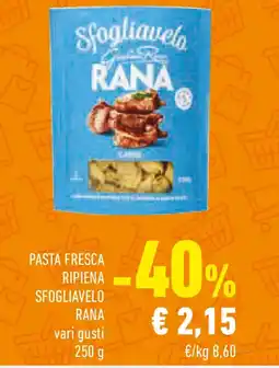 Conad Pasta fresca ripiena sfogliavelo RANA offerta