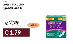 Prezzemolo e Vitale Lines seta ultra anatomico x 12 offerta