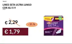 Prezzemolo e Vitale Lines seta ultra lungo con ali x 9 offerta