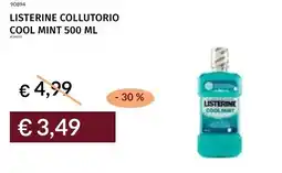 Prezzemolo e Vitale Listerine collutorio cool mint offerta