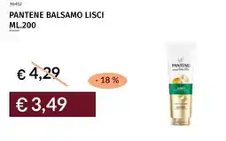 Prezzemolo e Vitale Pantene balsamo lisci offerta