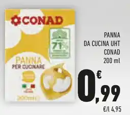 Conad Panna da cucina uht CONAD offerta