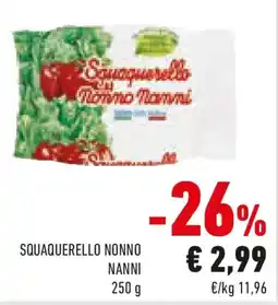 Conad Squaquerello NONNO NANNI offerta