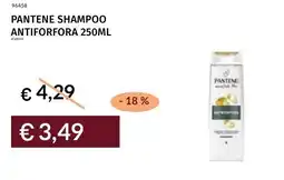 Prezzemolo e Vitale Pantene shampoo antiforfora offerta