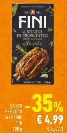 Conad Stinco precotto alle erbe FINI offerta