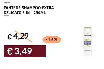 Prezzemolo e Vitale Pantene shampoo extra delicato 3 in 1 offerta