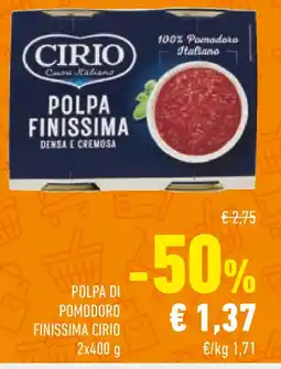 Conad Polpa di pomodoro finissima CIRIO offerta