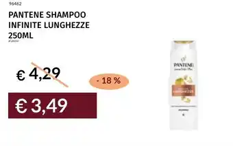 Prezzemolo e Vitale Pantene shampoo infinite lunghezze offerta