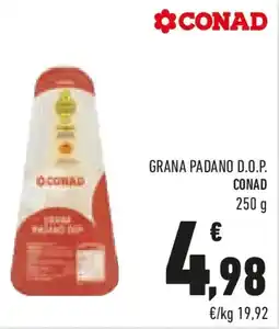 Conad Grana padano D.O.P. CONAD offerta