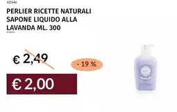 Prezzemolo e Vitale Perlier ricette naturali sapone liquido alla lavanda offerta