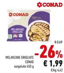 Conad Melanzane grigliate CONAD offerta