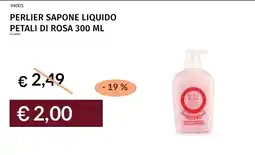 Prezzemolo e Vitale Perlier sapone liquido petali di rosa offerta