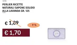 Prezzemolo e Vitale Perlier ricette naturali sapone solido alla lavanda offerta