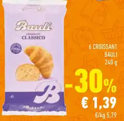 Conad 6 croissant BAULI offerta