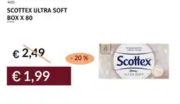 Prezzemolo e Vitale Scottex ultra soft box x 80 offerta