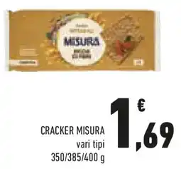 Conad Cracker MISURA offerta